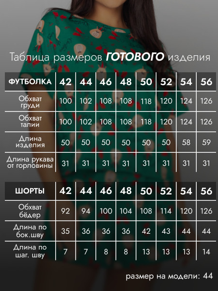 Пижама женская кулирка с шортами Пижама женская кулирка с шортами