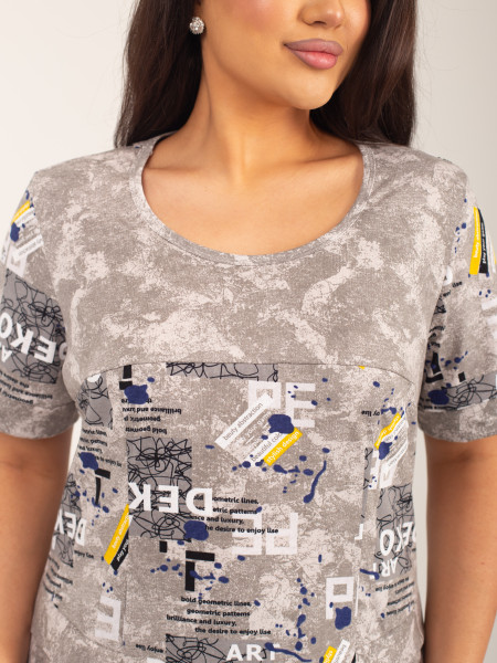 Костюм женский кулирка с брюками Костюм женский кулирка с брюками